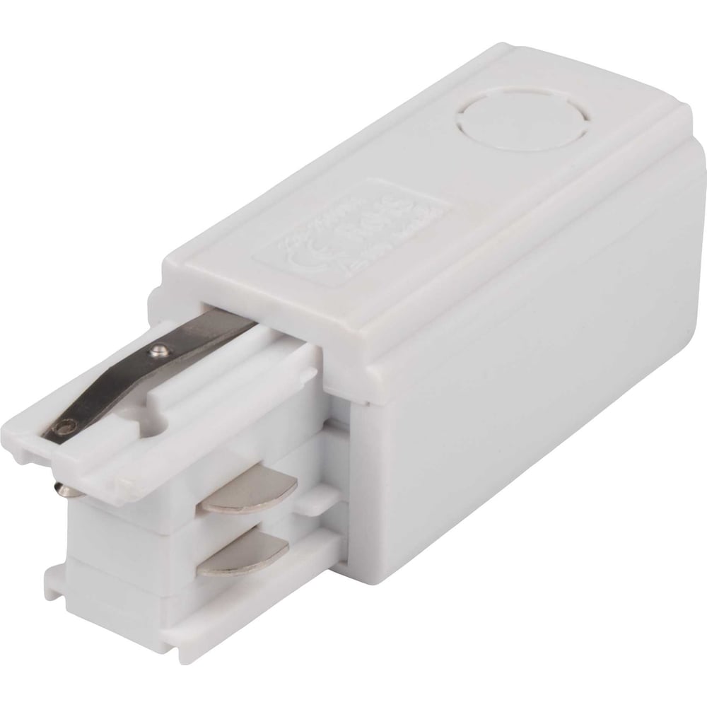 Изображение товара Сетевой коннектор Jazzway правый для трехфазного шинопровода PTR EC-WH Right белый