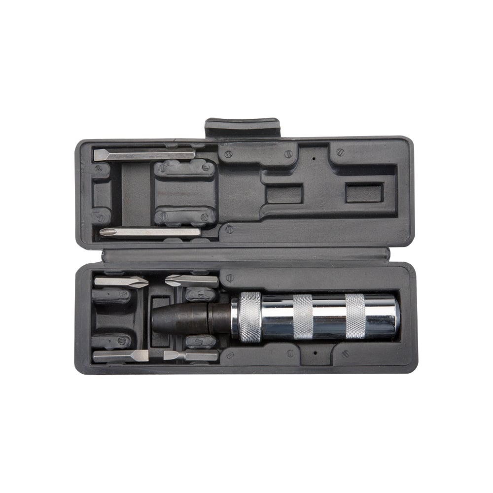 Изображение товара Отвертка ударная с насадками AVS 6 предметов OU6 A40456S профессиональный инструмент