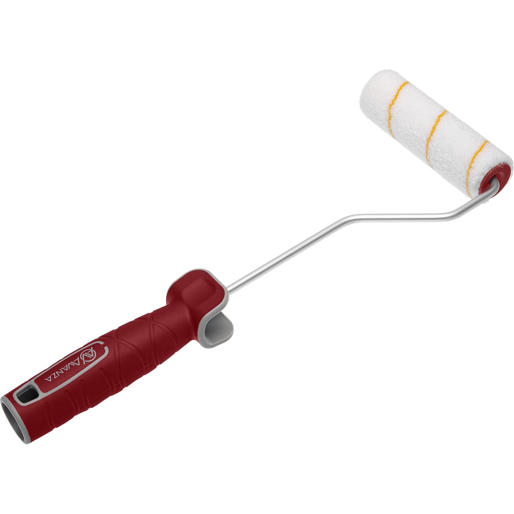 Изображение товара Валик с ручкой Avanza 120 мм ворс 4 мм полиамид профессиональный малярный