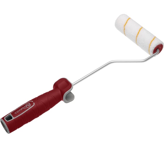 Изображение товара Валик с ручкой Avanza 100% полиамид, 120 мм, ворс 4 мм, ручка 360 мм VR13-121