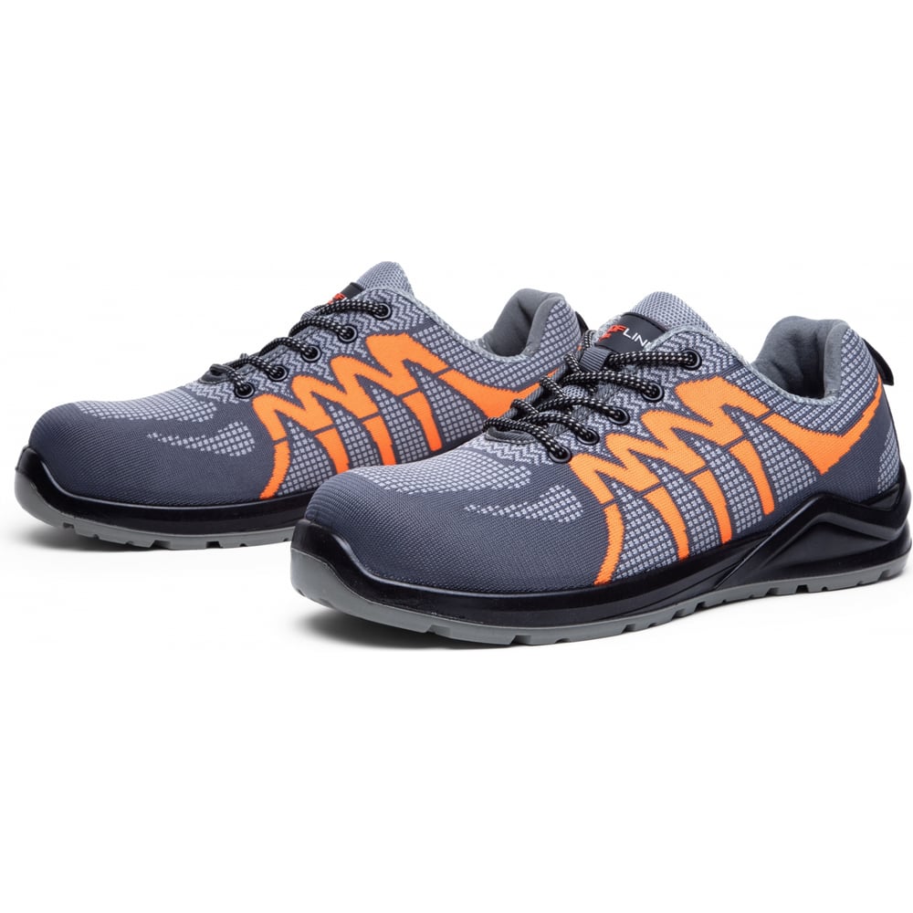 Изображение товара Полуботинки текстильные ФАКЕЛ PROFLINE Specialist КП ПУ/ПУ размеры 38 серый оранжевый