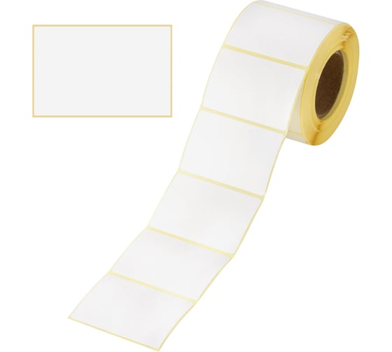 Изображение товара Этикетка ТермоТоп ОФИСМАГ (58x40мм), 700 этикеток в ролике, светостойкость до 12 месяцев, 126104