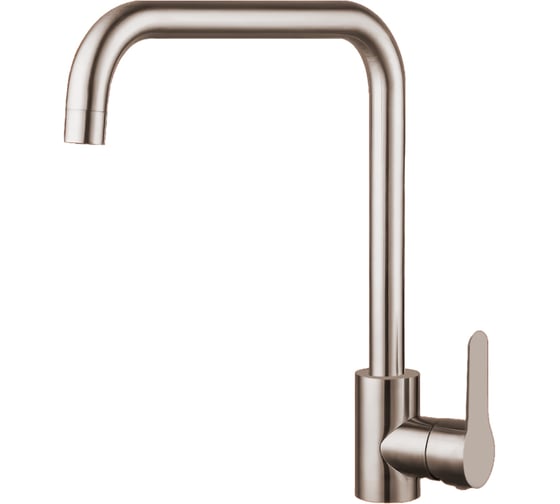 Изображение товара Смеситель для кухни однорычажный Agger ALFI никель AL01-00133