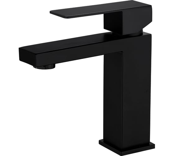 Изображение товара Смеситель для раковины однорычажный Agger ALFI черный AL03-02144