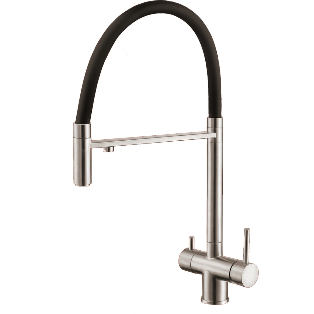 Изображение товара Смеситель для кухни Agger ALFI с каналом для питьевой воды никель