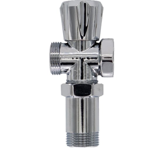 Изображение товара Вентиль трехпроходной ООО ПКФ Сварком 3/4x3/4x3/4 шшг, с удлинительной гайкой s056983