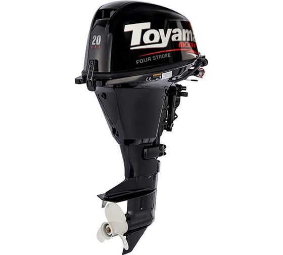 Изображение товара Подвесной лодочный мотор TOYAMA 4 такта, 20 л.с., 52.7 кг F20AFWS-EFI
