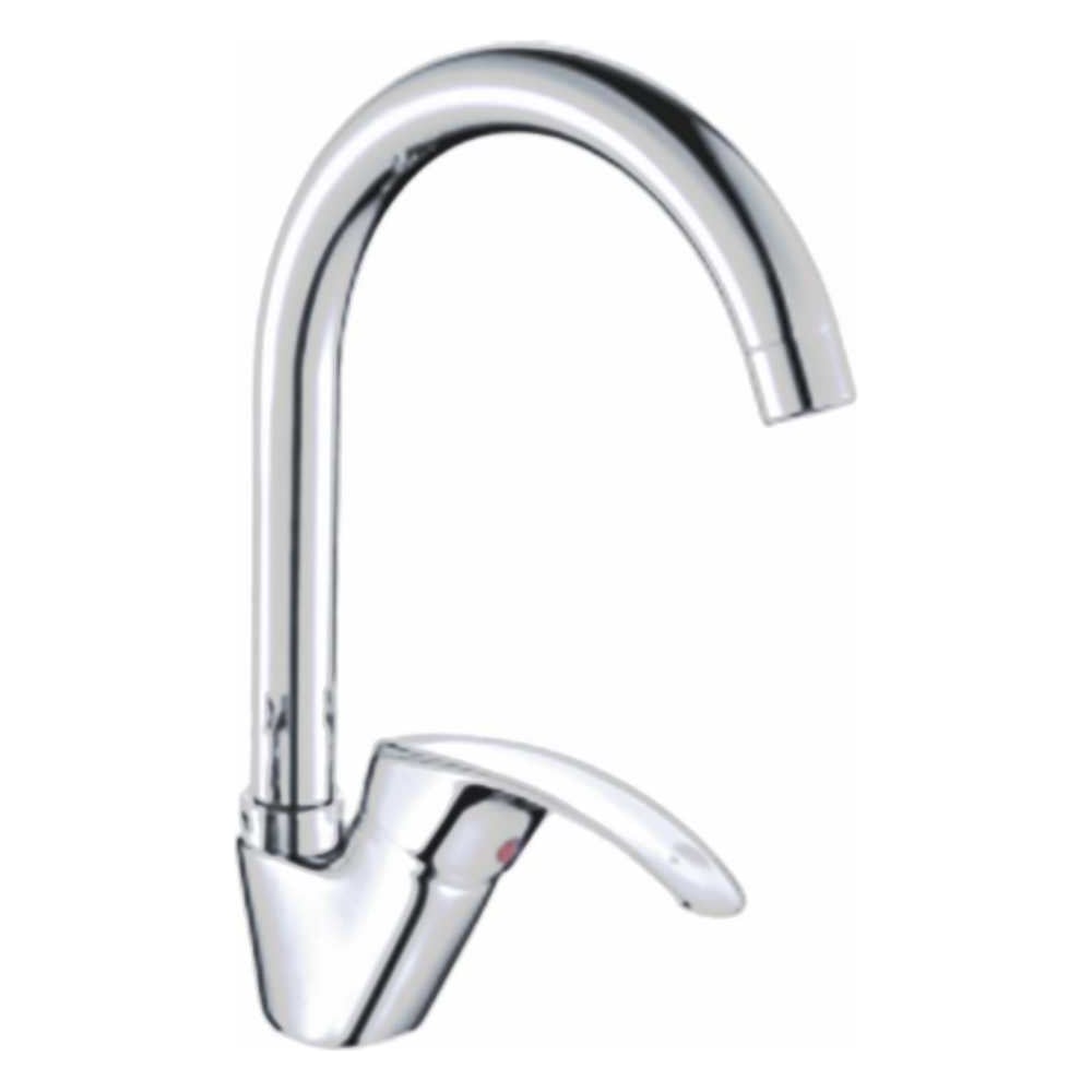 Изображение товара Смеситель для кухни (мойки) INGROSSO 362C-6 Alice хром, высокий излив, картридж 40 мм, шпилька УТ-00054903