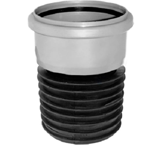 Изображение товара Переход ремонтный АЛВИСПЛАСТ КС O 110 универсальный (серый) 7743