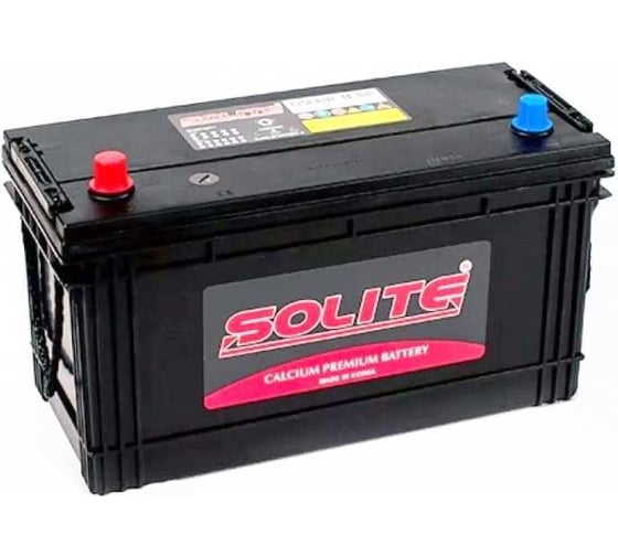 Изображение товара Аккумуляторная батарея SOLITE 6СТ115 403x172x220, емкость 111 а/ч, ПП 115E41R