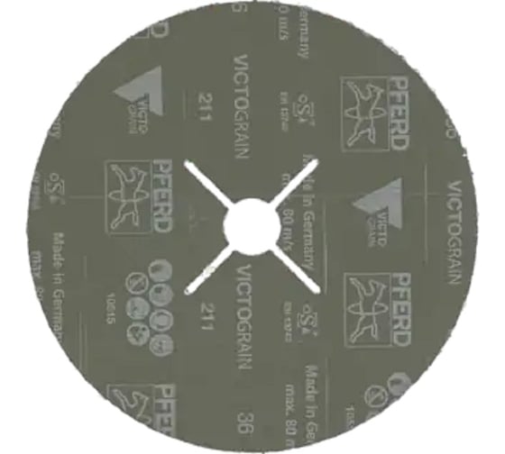 Изображение товара Диск фибровый PFERD FS 180-22 VICTOGRAIN 36 (176238) 64279014
