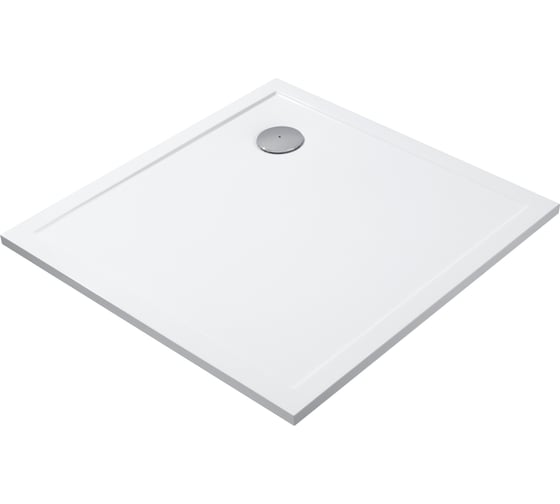 Изображение товара Душевой поддон из литьевого мрамора AQUATON Калифорния М 80x80 квадратный белый 1A739936CA010