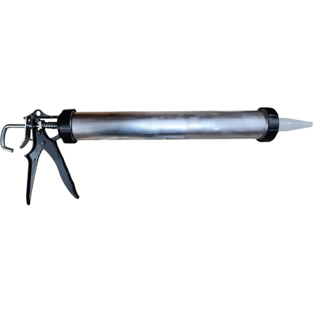 Изображение товара Пистолет для герметика алюминиевый 600 мл закрытая конструкция Стройштуки Л-002