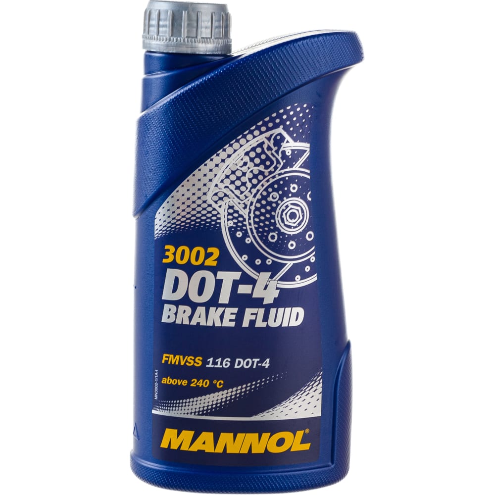 Тормозная жидкость MANNOL тормозная жидкость bardahl dot 5 1 450 мл