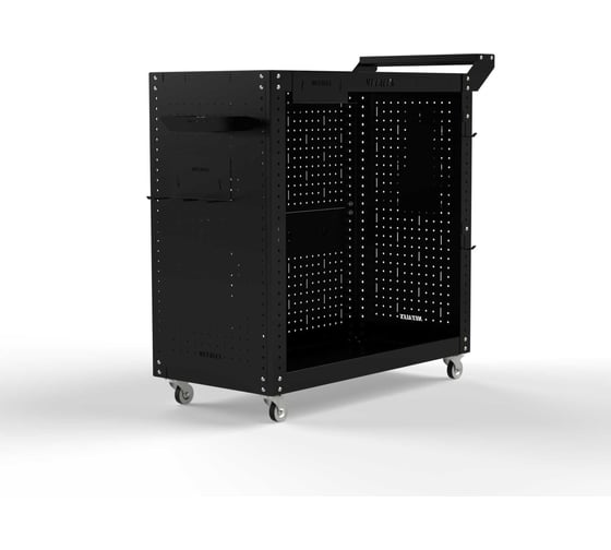 Изображение товара Тележка инструментальная ООО Металекс Тип 3 800x350x800 мм, 2-е полки, черный 118362