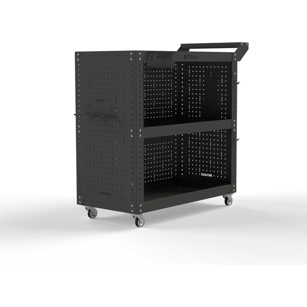 Изображение товара Тележка инструментальная ООО Металекс Тип 3 700x450x800 мм серый