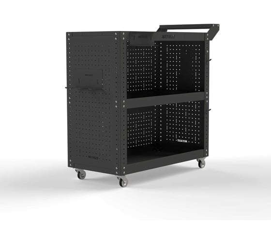 Изображение товара Тележка инструментальная ООО Металекс Тип 3 800x350x800 мм, 3 полки, серый 118398
