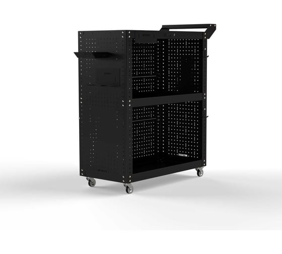 Изображение товара Тележка инструментальная ООО Металекс Тип 3 700x400x950 мм, 3 полки, черный 118419