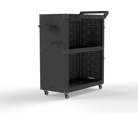 Изображение товара Тележка инструментальная ООО Металекс Тип 3 800x450x950 мм, 3 полки, серый 118409