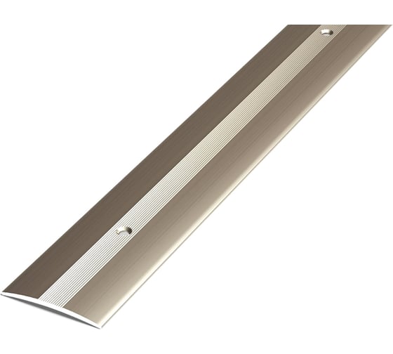 Изображение товара Порог прямой алюминиевый (37 мм, 1,8 м, анодированный, Шампань) ЛУКА УТ000023270