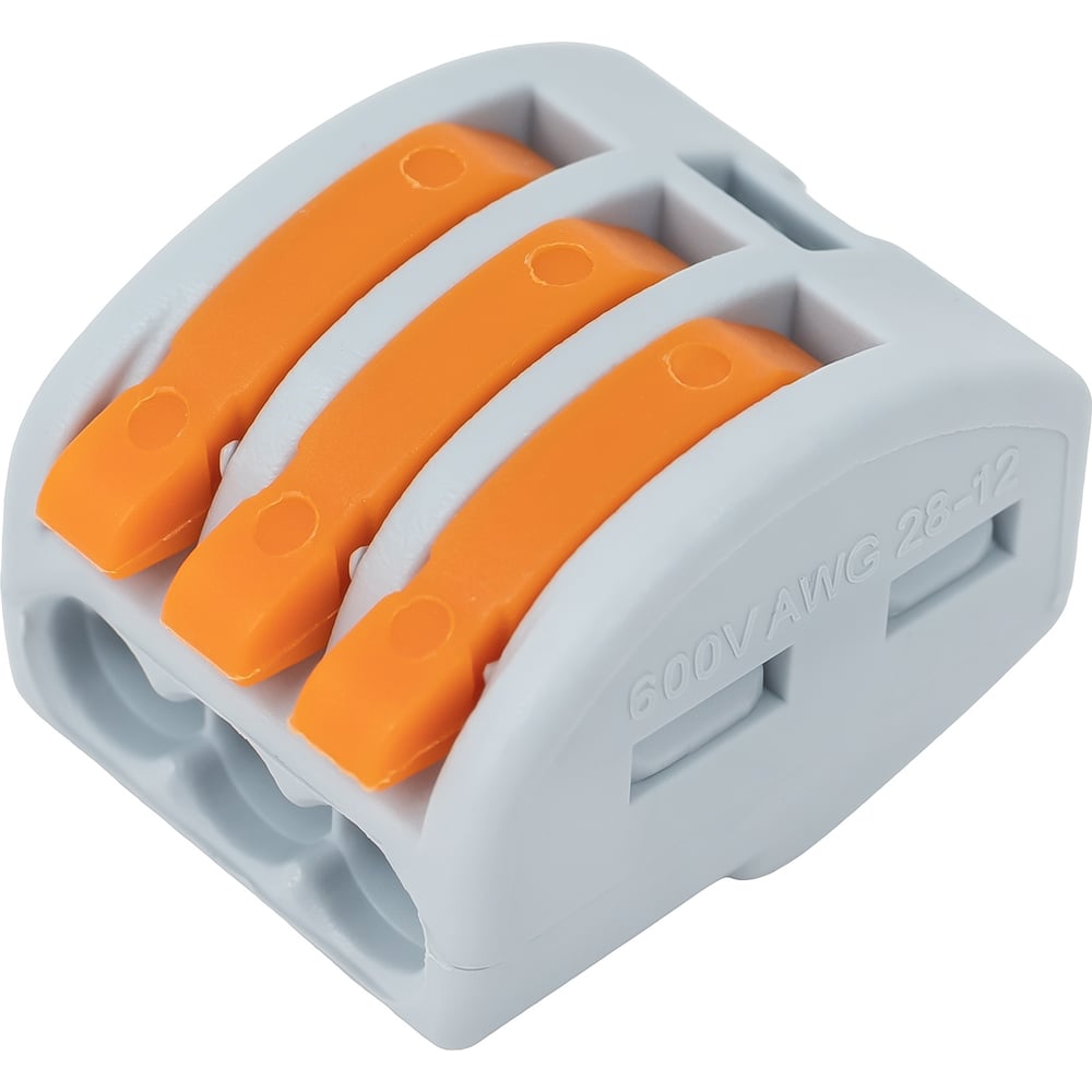 Изображение товара Гигант 3-х проводная клемма GCT-222-413-100 для электроустановок