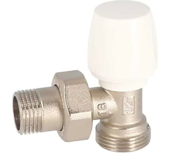 Изображение товара Клапан ручной регулировки для радиатора угловой ООО ПКФ Сварком 3/4 HB/590A s070295