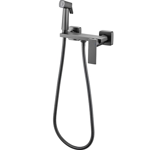 Изображение товара Гигиенический душ со смесителем Valfex латунь, Alsephina Graphite VF.5517-3