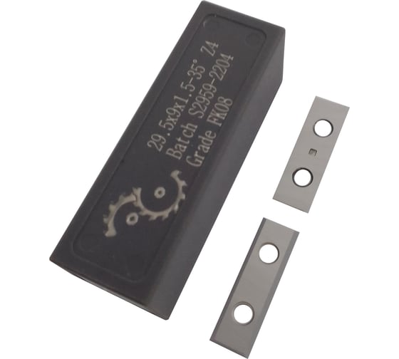 Изображение товара Нож сменный твердосплавный FHONK 29.5x9x1.5 стандарт HW 35º Z=4 NR (упаковка 10шт) 295915FK08-10