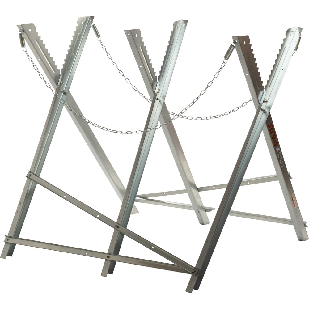 Изображение товара Козлы металлические P.I.T. MAXPILER (150кг, толщина металла 1.2 мм, оцинкованый, 810х820х800 мм) MSH-01