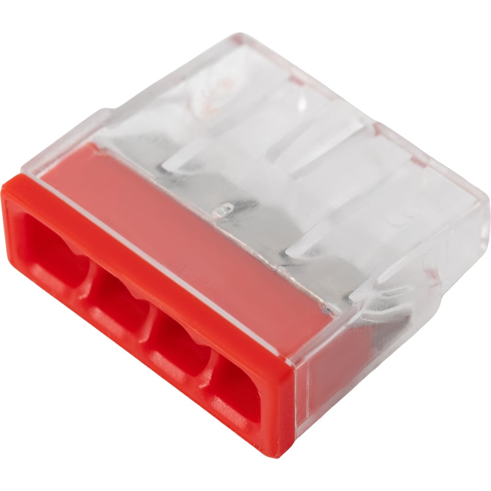 Изображение товара 4-х проводная клемма Gigant GCT-2273-204-100 100 шт пластиковая изоляция