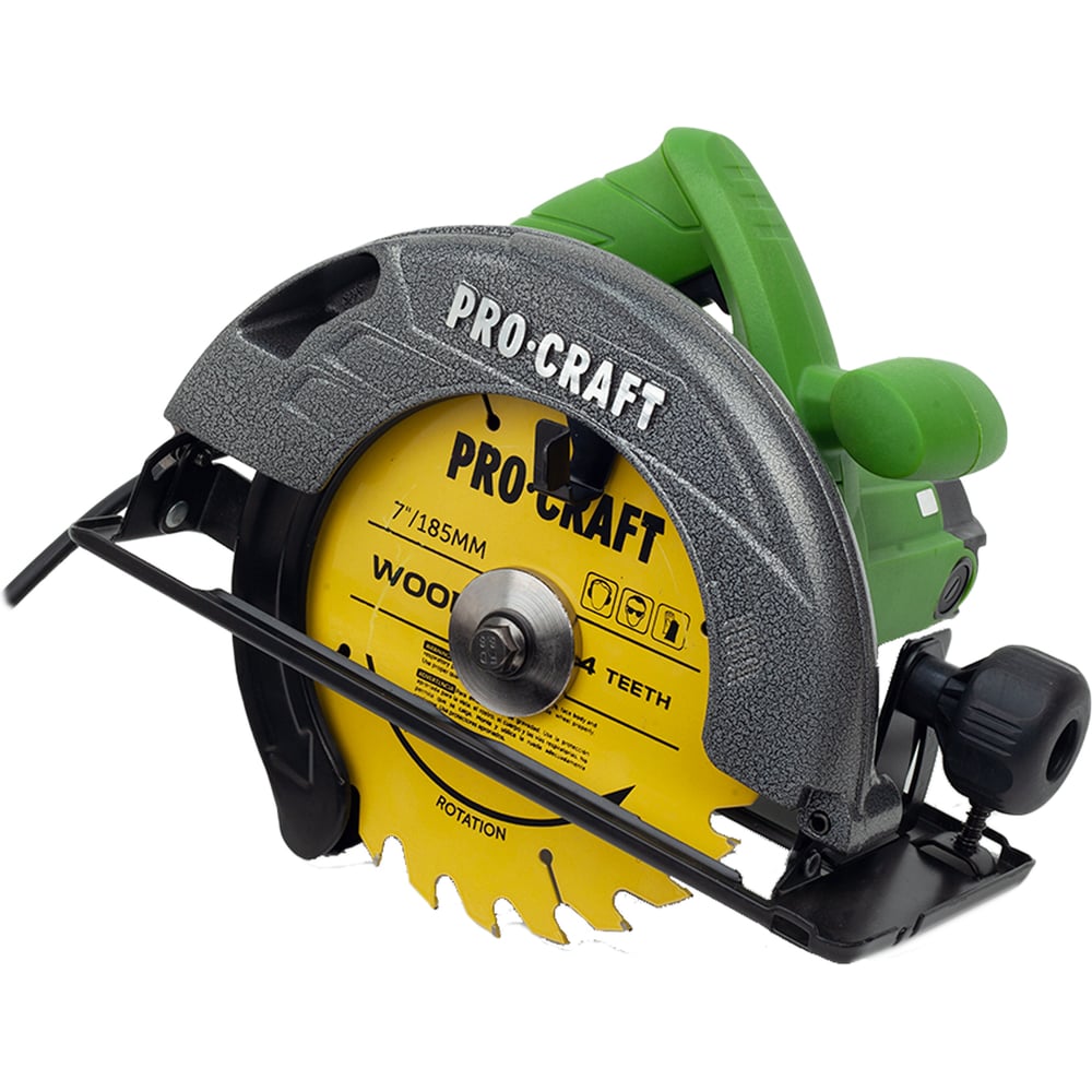 Изображение товара Пила дисковая PROCRAFT KR2300 2300 Вт 185 мм профессиональная