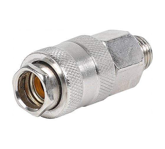 Изображение товара Разъем Крал быстросъем резьба (наружная резьба) с клапаном 12x1.5 (25 шт) 4973