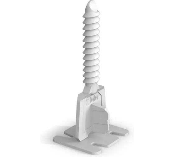 Изображение товара Система выравнивания плитки | корректор шва BASIS Х-образный, 2мм, 100 шт, пакет 30122443/6