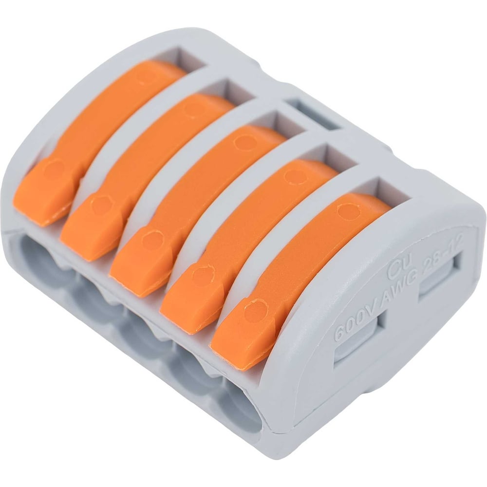 Изображение товара 5-и проводная клемма Gigant GCT-222-415-40 40 шт/уп для электромонтажа