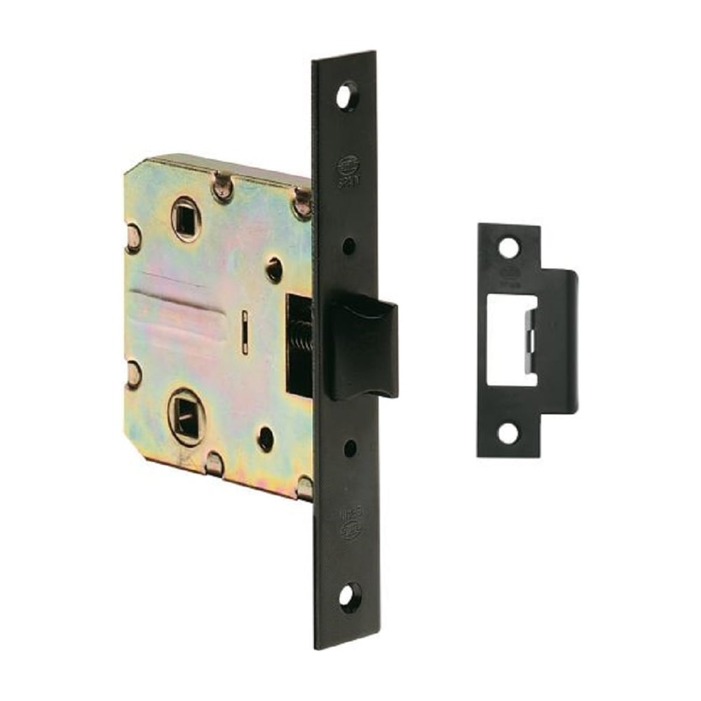 Изображение товара Дверная защелка Amig черная 21-50 NE для межкомнатных дверей