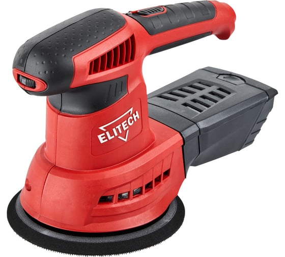 Изображение товара Шлифмашина эксцентриковая Elitech МШЭ 0515Э (150мм, 460Вт) 207375