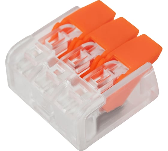 Изображение товара Gigant 3-х проводная клемма 100 шт/уп GCT-221-413-100