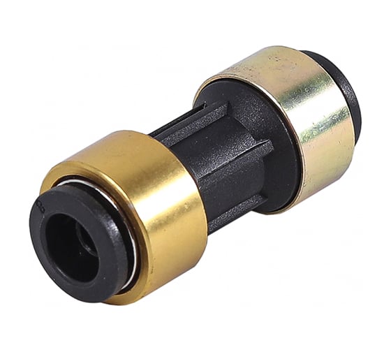 Изображение товара Соединитель для тормозных трубок Крал 8 мм (пластик-латунь) (10 шт) 2284