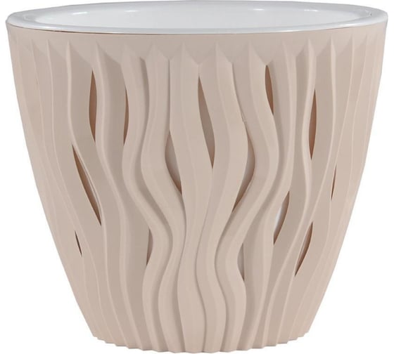 Изображение товара Кашпо bmc КШ5406 Вдохновение пудра, 15.5х15.5 см, 1.6 л 057560