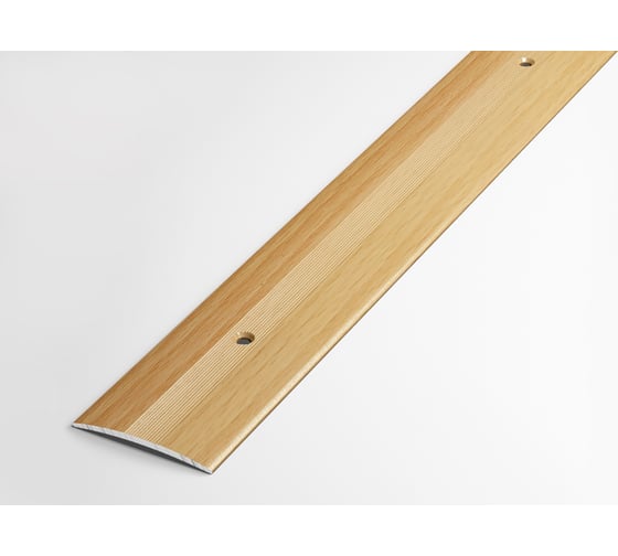 Изображение товара Порог прямой алюминиевый декоративный (37 мм, 1,8 м, Бук натуральный) ЛУКА 00000001463
