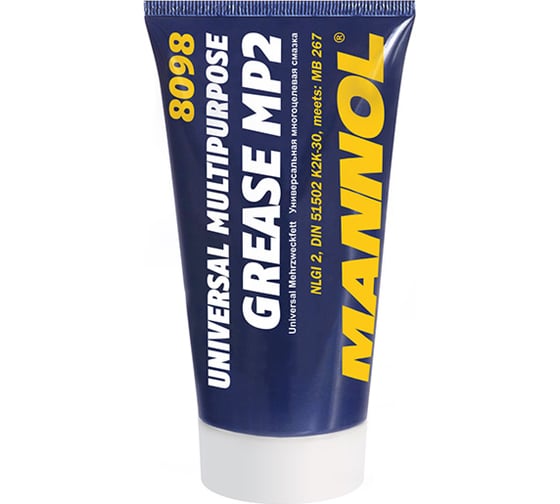 Изображение товара Многоцелевая густая смазка MANNOL MP-2 Universal Multipurpose Grease MP2, 100 гр. 2432