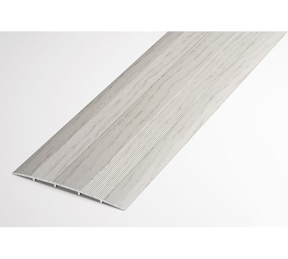 Изображение товара Порог прямой алюминиевый декоративный (78 мм, 1,8 м, Дуб арктик) ЛУКА УТ000002492