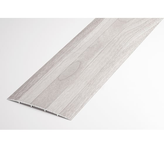 Изображение товара Порог прямой алюминиевый декоративный (78 мм, 0,9 м, Ясень белый) ЛУКА УТ000024700
