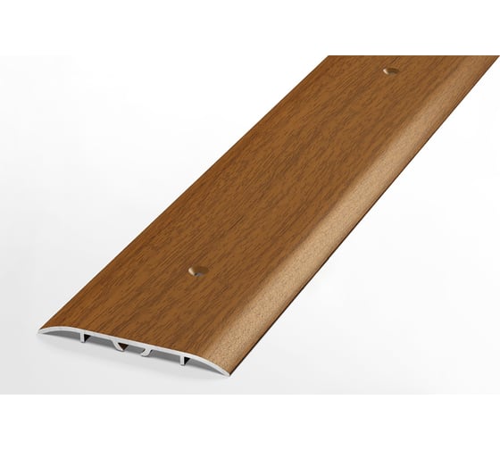 Изображение товара Порог прямой алюминиевый декоративный (60 мм, 1,35 м, Орех) ЛУКА УТ000012438