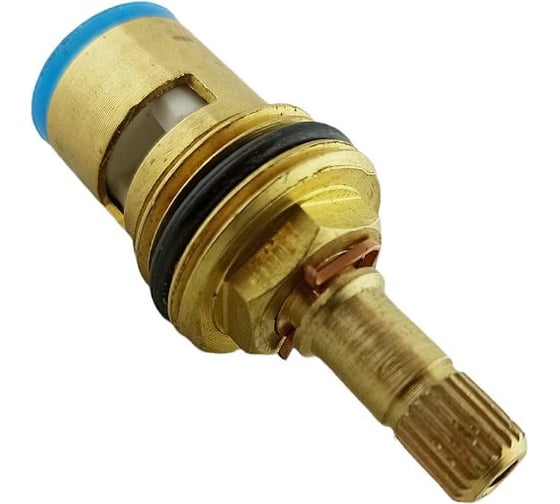 Изображение товара Кран/букса керамика ООО ПКФ Сварком 1/2, 20 шлицов, с резьбой под юбку (D65015) (уп/2шт) s012885