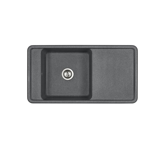 Изображение товара Мойка для кухни AQUATON Беллис 97 графит 1A725132BS210