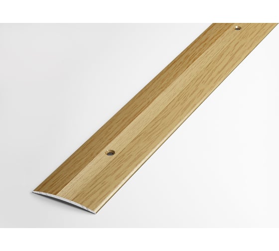 Изображение товара Порог прямой алюминиевый декоративный (37 мм, 1,8 м, Дуб светлый) ЛУКА 00000001363