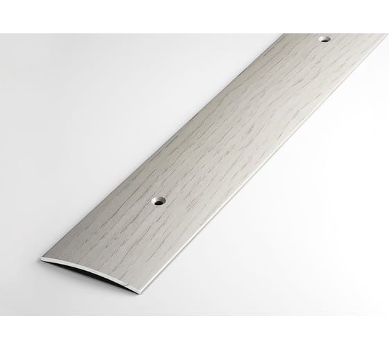 Изображение товара Порог прямой алюминиевый декоративный (44,5 мм, 1,8 м, Дуб арктик) ЛУКА УТ000003451