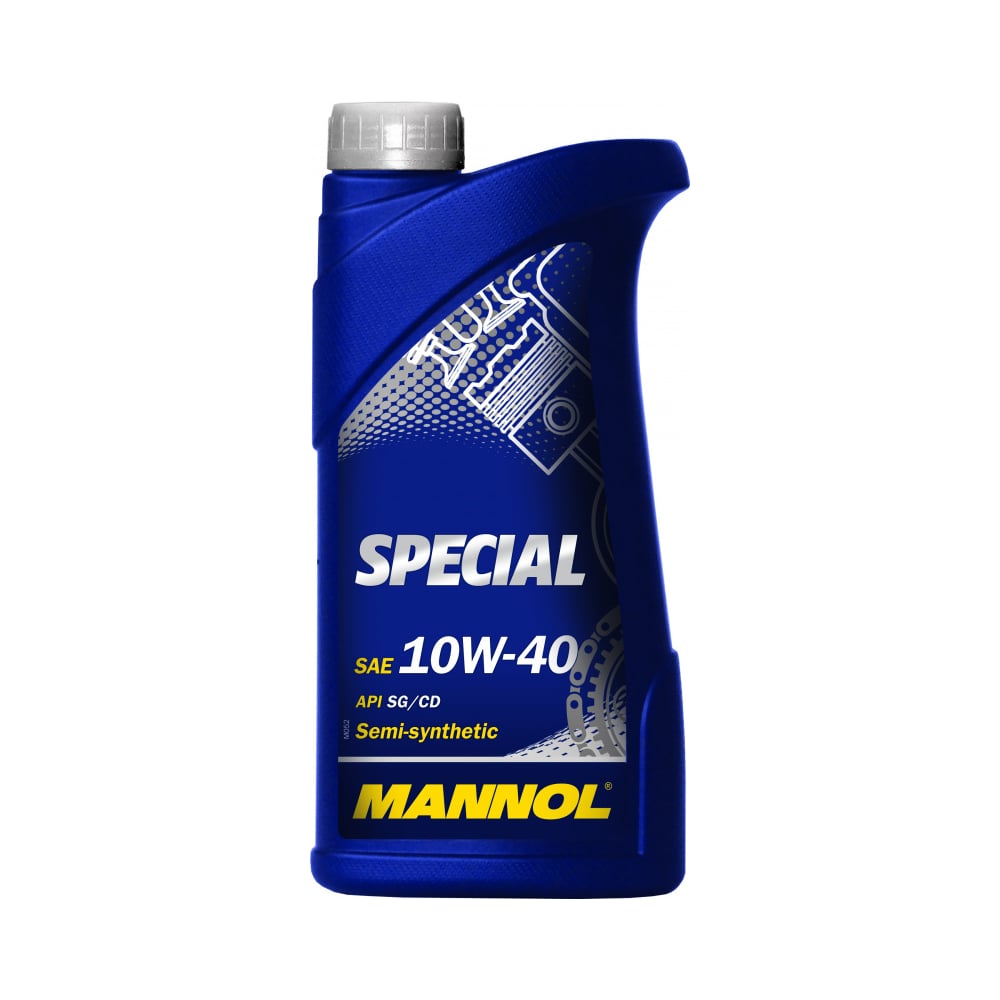 Полусинтетическое моторное масло MANNOL масло моторное mannol 10w40 п с molibden benzin 4 л