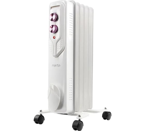 Изображение товара Масляный обогреватель MARTA MT-OH2429A облачный кварц 41151